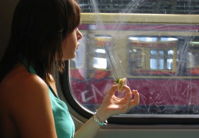 Essen in der S-Bahn