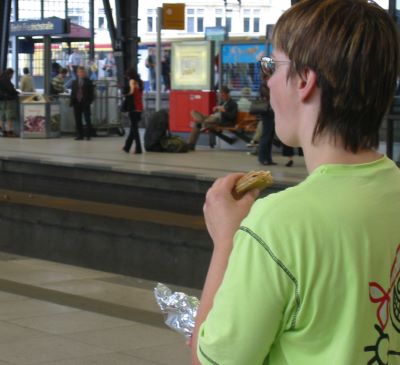 Essen in der S-Bahn