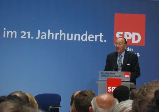 Genscher bei der SPD